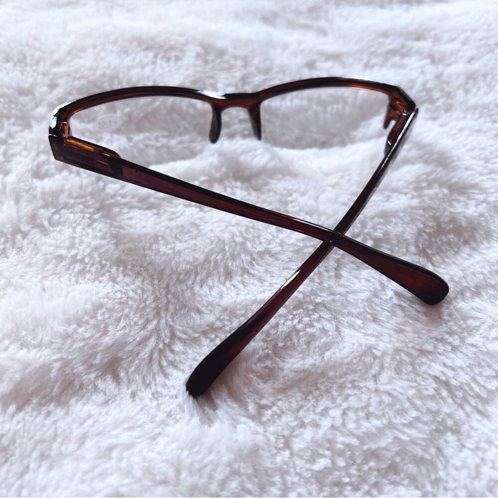 Sophie Tortoise Brown Rectangular Reading Glasses - Picture 14 of 15